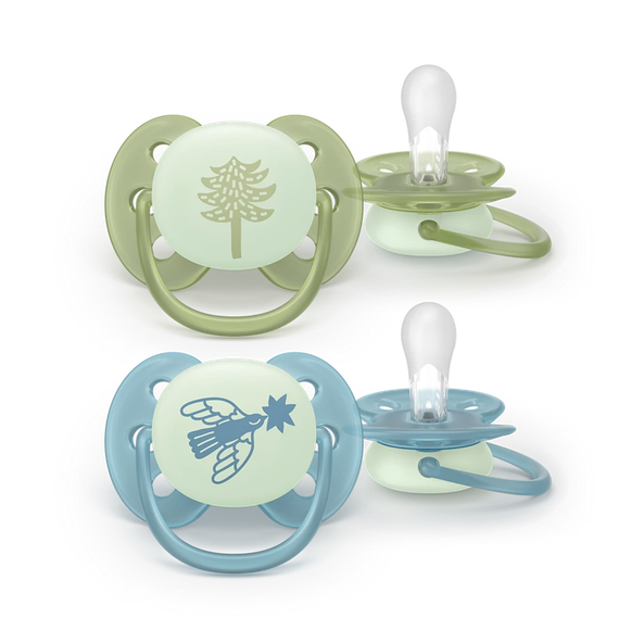 Philips AVENT DUDLÍK Ultra soft 18m+ kluk 2 ks