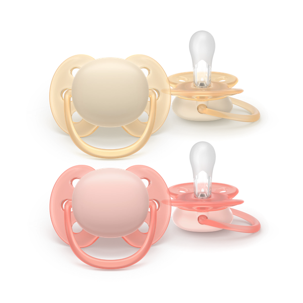 Philips AVENT Dudlík Ultra soft holka 0-6 m 2 ks
