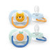 Philips AVENT Dudlík Ultra air s obrázkem 0-6 m modrý/zelený 2ks