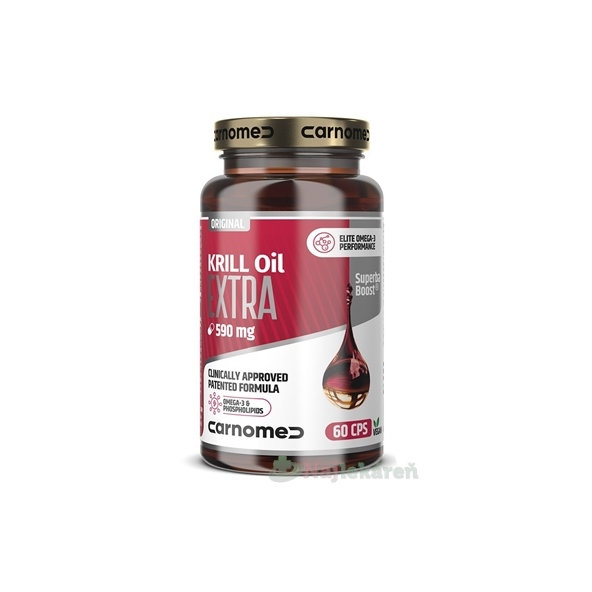 CarnoMed Krill Oil Extra Superba Boost 590 mg 60 kapslí