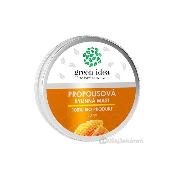 Green Idea Propolisová mast BIO bylinná 50 ml
