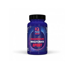 IQ Mag Sport hořčík bisglycinát + vitamin B6 90 kapslí