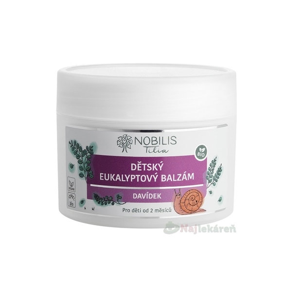Nobilis Tilia Davídek dětský eukalyptový balzám 50 ml