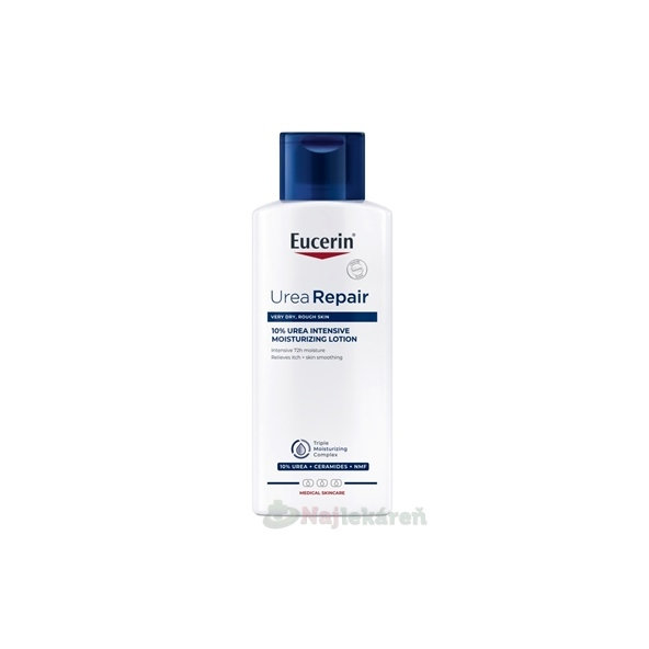 EUCERIN UreaRepair tělové mléko 10% urea 250 ml