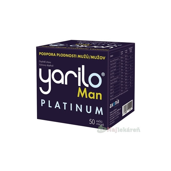 YARILO Man Platinum 50 sáčků