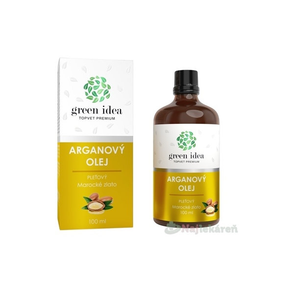 Green Idea Arganový olej pleťový 100 ml