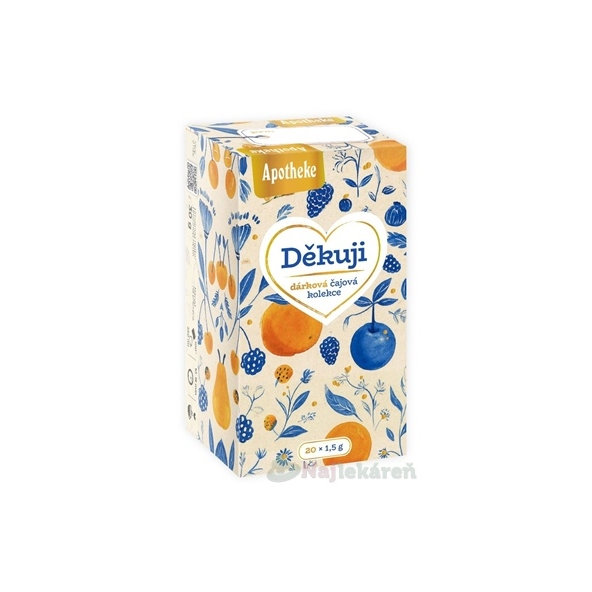 APOTHEKE Děkuji dárková čajová kolekce 30 g