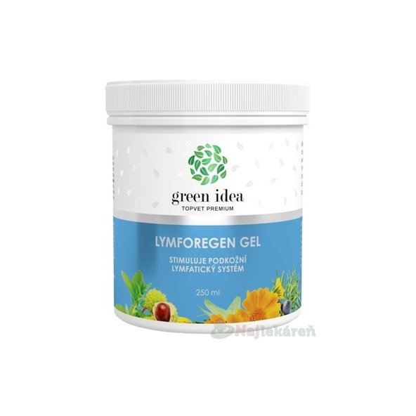 Green Idea Lymforegen masážní gel 50 ml