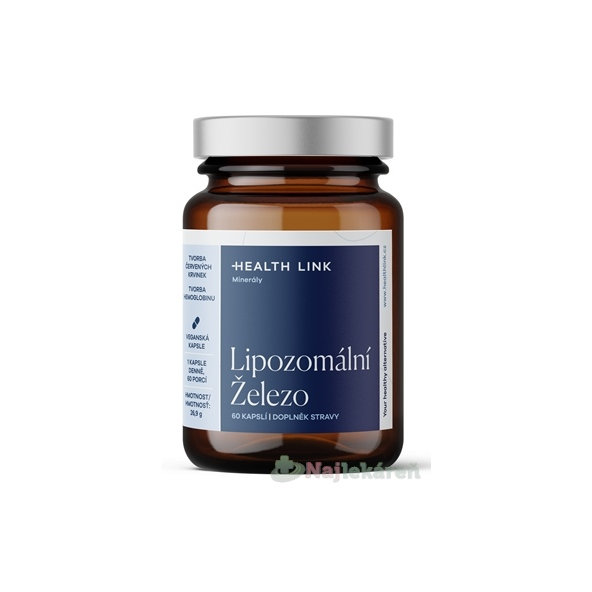 Health Link Lipozomální Železo 60 kapslí
