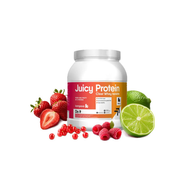 kompava Juicy Protein lesní plody limeta 300 g