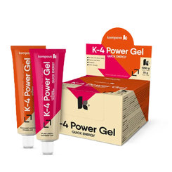 kompava K-4 Power Gel pomeranč limetka 15x70 g