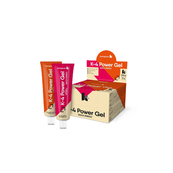 kompava K-4 Power Gel pomeranč limetka 15x70 g