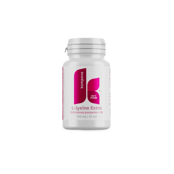 kompava L-Lysin Extra 400 mg 60 kapslí