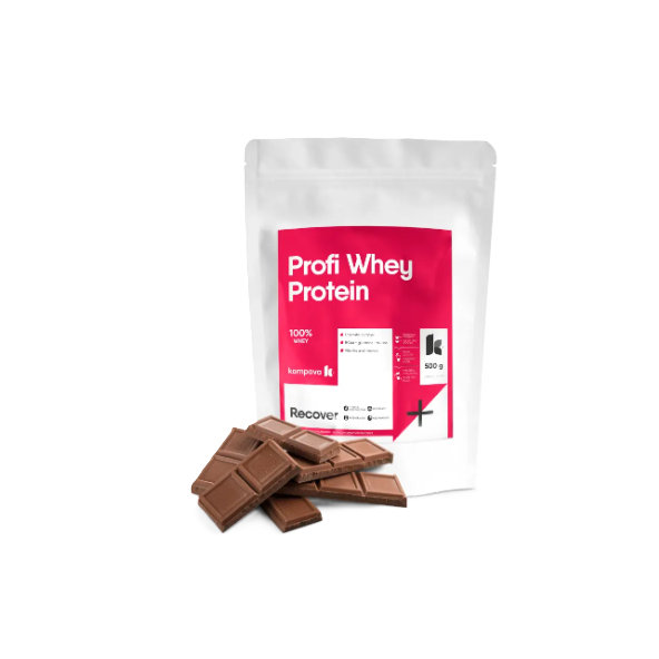 kompava Profi Whey Protein čokoláda 500 g