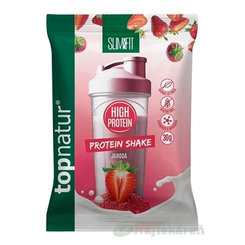 Topnatur Slim & Fit Protein Shake jahoda prášek 30 g