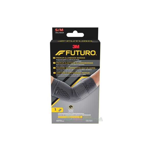 3M Futuro 49006 Prémiová kompresní bandáž na loket S/M
