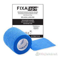 FIXAtape STRETCH Samofixační obínadlo modré 5cm x 450 cm 1 ks