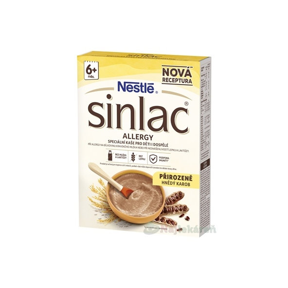 Nestlé Sinlac Allergy nemléčná kaše 250 g