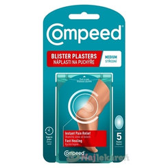 Compeed náplast na puchýře na nohou střední hydrokoloidní 5 ks