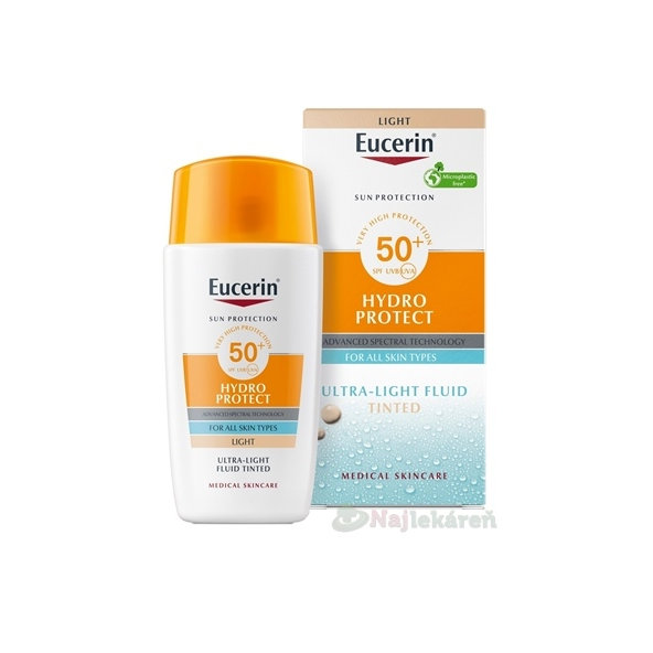 EUCERIN Sun Ultra lehký fluid SPF 50+ Light 50 ml