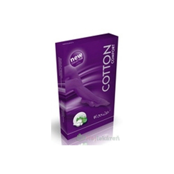 MAXIS Comfort Cotton lýtkové punčochy 7 normální bez špice bronz