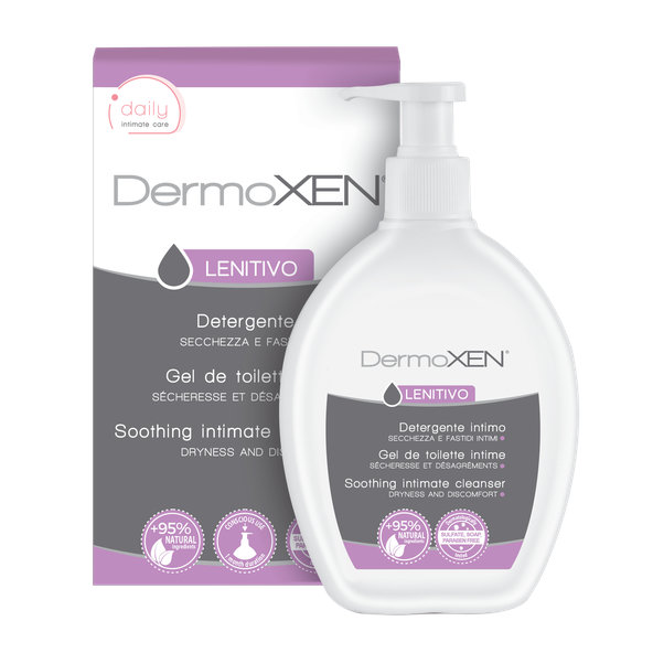 DermoXEN Lenitivo intimní mycí gel při vaginální suchosti 200 ml