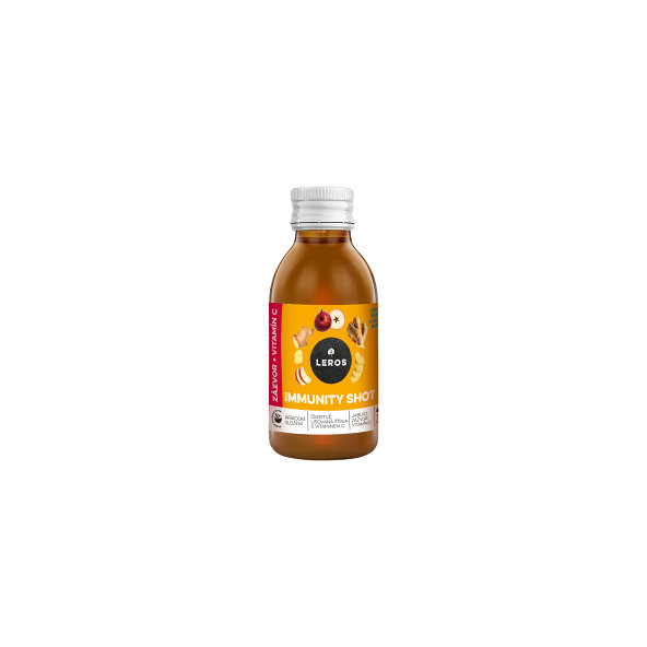 Leros Immunity Shot zázvor + vitamin C šťáva 150 ml
