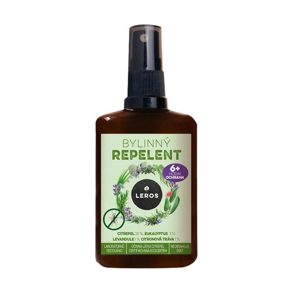 LEROS Bylinný repelent proti komárům a klíšťatům 100 ml