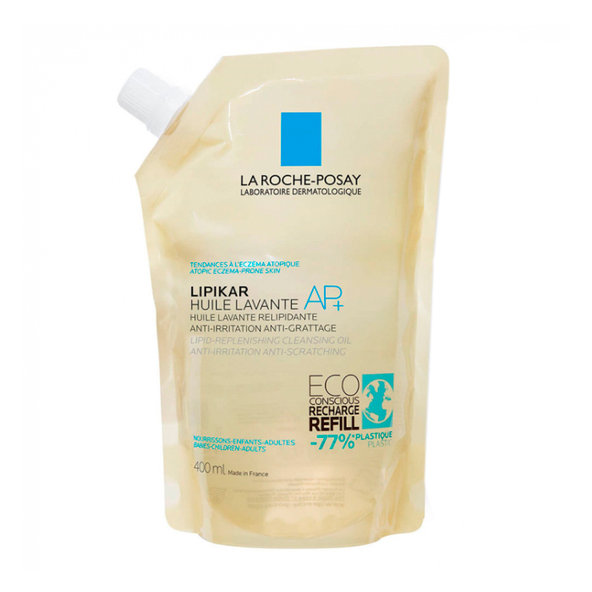 La Roche-Posay Lipikar AP+ sprchový olej náplň 400 ml