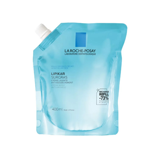 La Roche-Posay Lipikar Surgras sprchový gel náplň 400 ml