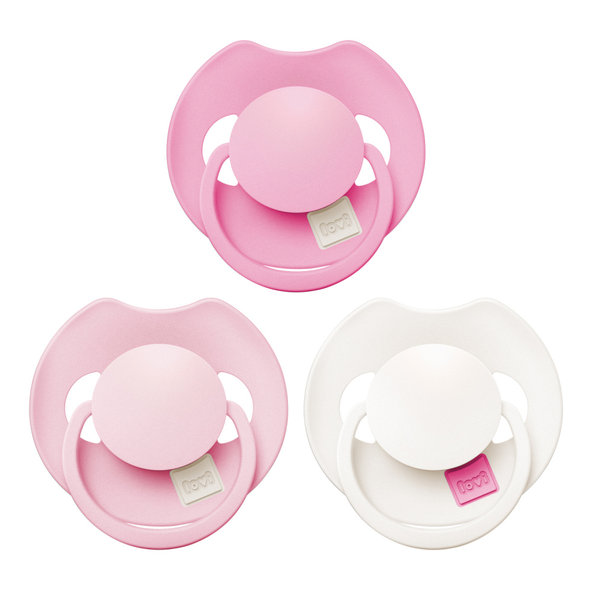 LOVI Prime Tutti Frutti Dudlík Dynamic Peony Pink 6-18 m 3 ks
