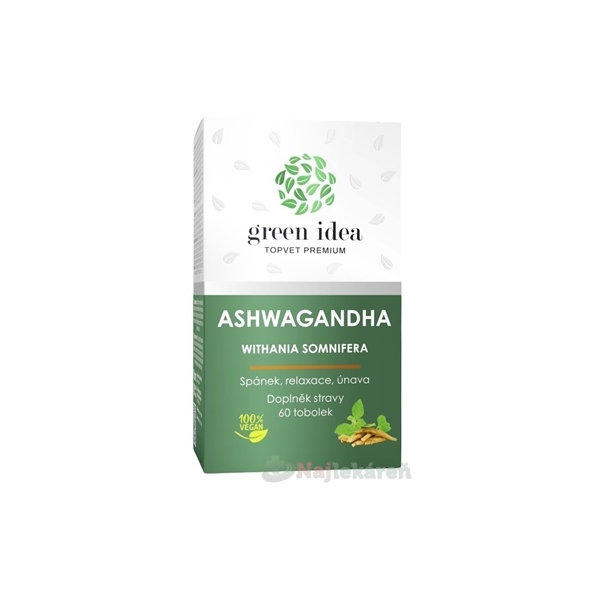 Green Idea Ashwagandha 60 kapslí