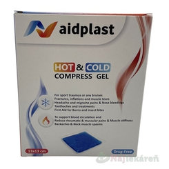 Aidplast kompresní gelový obklad teplý a studený 13 × 13 cm