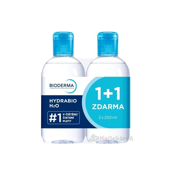 Bioderma Hydrabio H2O micelární voda Festival 2x250 ml