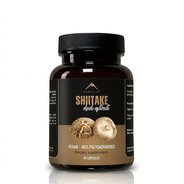 Hrotlife Shiitake 90 kapslí