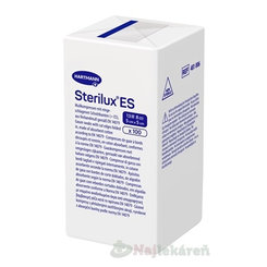 Sterilux ES kompres nesterilní 13 vláken 8 vrstev 5×5 cm 100 ks