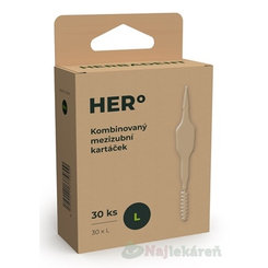 Herbadent Hero mezizubní kartáčky L 30 ks