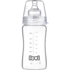 LOVI Skleněná láhev 250 ml
