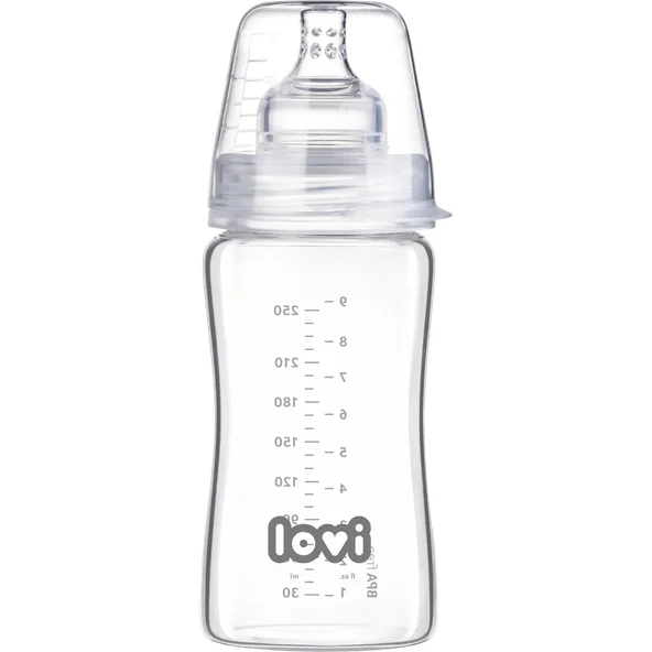 LOVI Skleněná láhev 250 ml