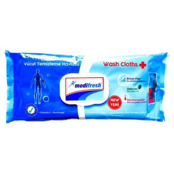 medifresh Vlhké ubrousky pro dospělé 60 ks