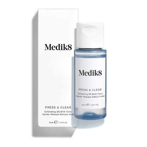 Medik8 Travel Press & Clear exfoliační tonikum 30 ml