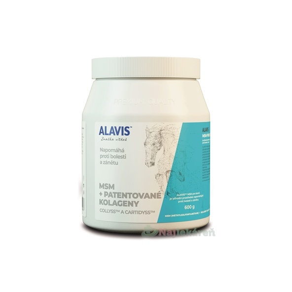 ALAVIS MSM kloubní výživa pro koně 600 g