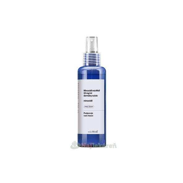 mioWell Minoxidil 20 mg/ml kožní roztok 100 ml