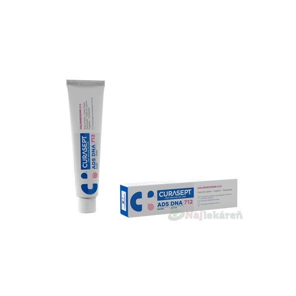 Curasept ADS DNA 712 zubní pasta 0,12 % 75 ml