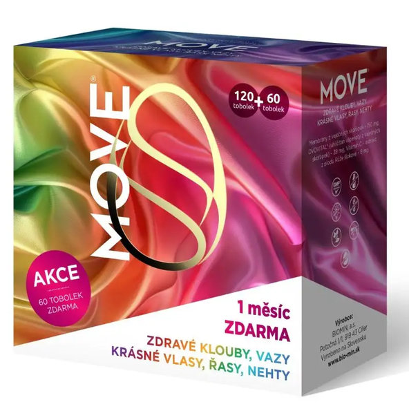 Biomin MOVE 120 + 60 kapslí zdarma