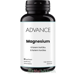 Advance Magnesium 6 forem hořčíku 90 kapslí
