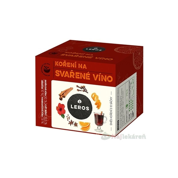 LEROS Koření na svařené víno 10×2 g