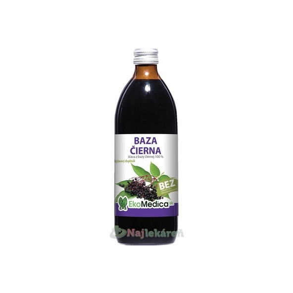 EkoMedica SK Černý Bez šťáva 500 ml