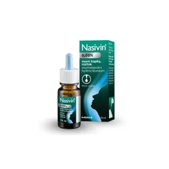 Nasivin kapky 0,05 % proti rýmě 10 ml