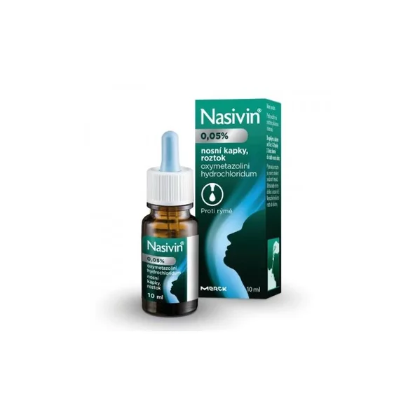 Nasivin kapky 0,05 % proti rýmě 10 ml